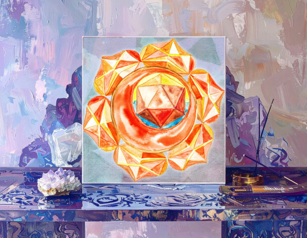 Chakra Healing Stones Sacral Diamond